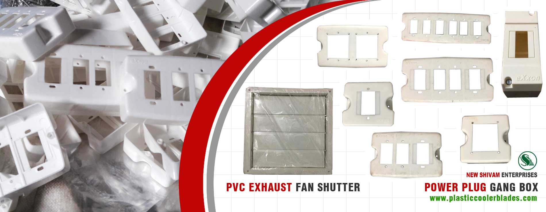 power plug gang plastic box exhaust fan shutter manufacturers suppliers sellers dealers distributors in ludhiana punjab india
